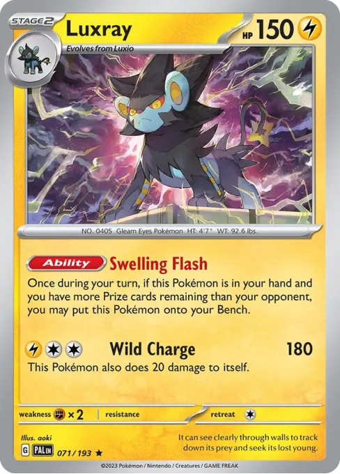 Luxray - Reverse Holo