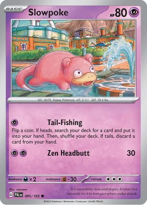 Slowpoke - Reverse Holo