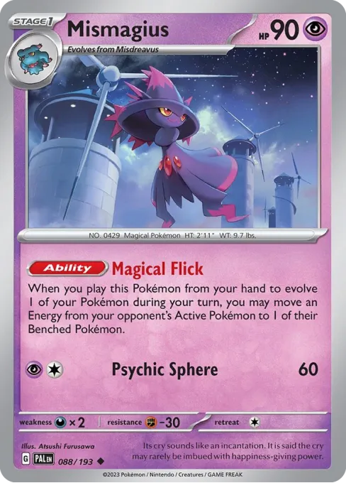 Mismagius - Reverse Holo