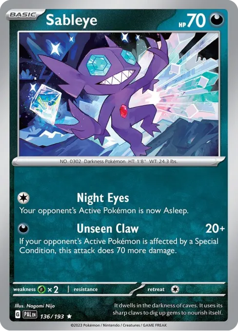 Sableye - Reverse Holo