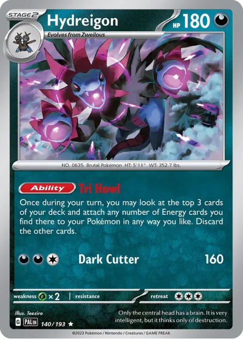 Hydreigon - Reverse Holo