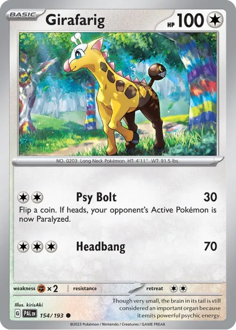 Girafarig - Reverse Holo