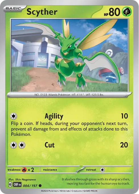 Scyther - Reverse Holo