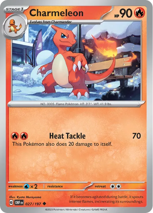 Charmeleon - Reverse Holo