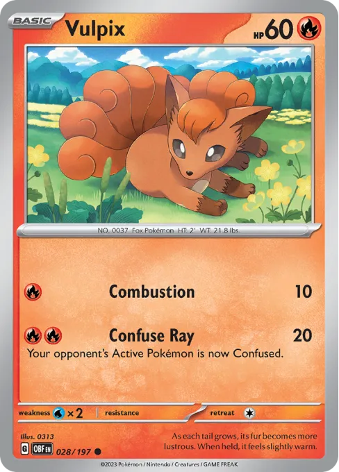 Vulpix - Reverse Holo