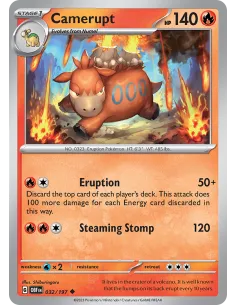 Camerupt - Reverse Holo