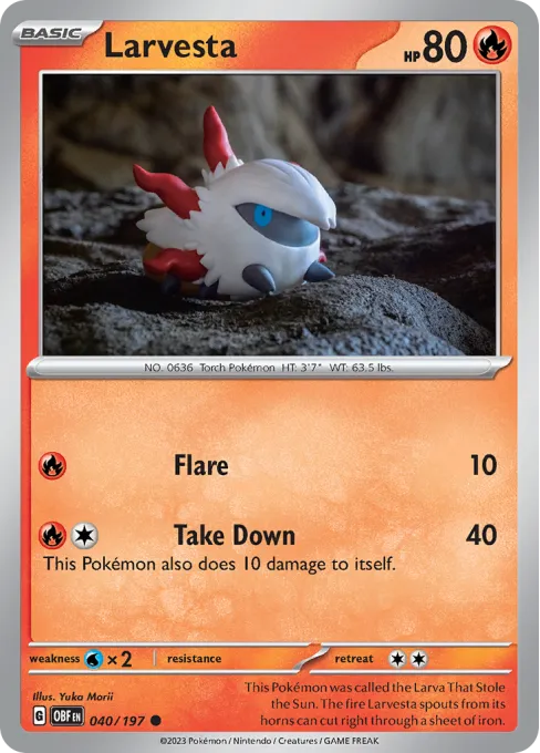Larvesta - Reverse Holo