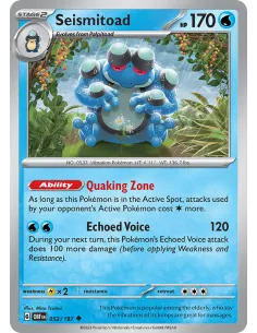 Seismitoad - Reverse Holo
