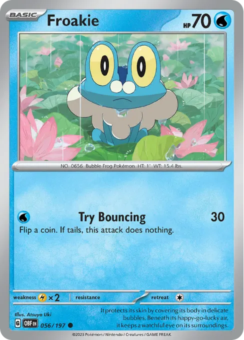 Froakie - Reverse Holo