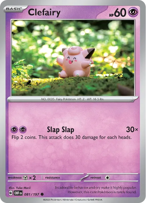 Clefairy - Reverse Holo