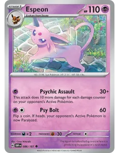 Espeon - Reverse Holo