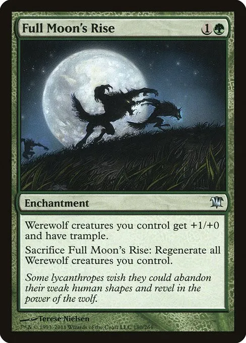 Full Moon's Rise - Foil