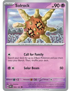 Solrock - Reverse Holo