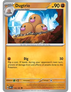 Dugtrio - Reverse Holo