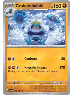 Crabominable - Reverse Holo