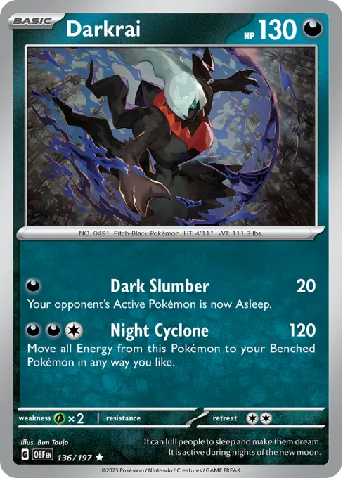 Darkrai - Reverse Holo
