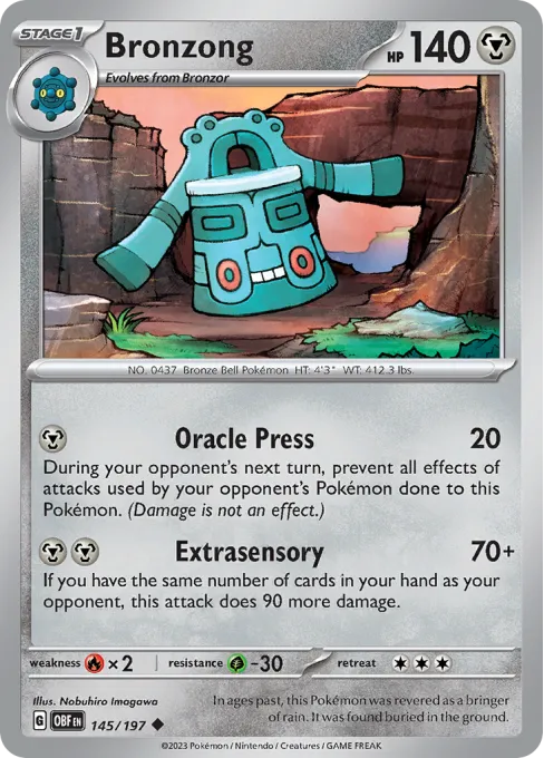 Bronzong - Reverse Holo