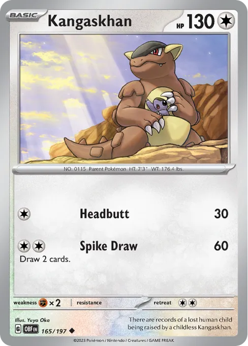 Kangaskhan - Reverse Holo