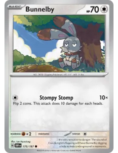 Bunnelby - Reverse Holo