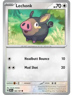 Lechonk - Reverse Holo