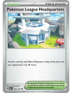 Pokémon League Headquarters - Reverse Holo
