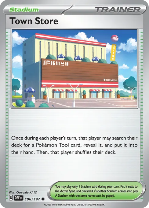 Town Store - Reverse Holo