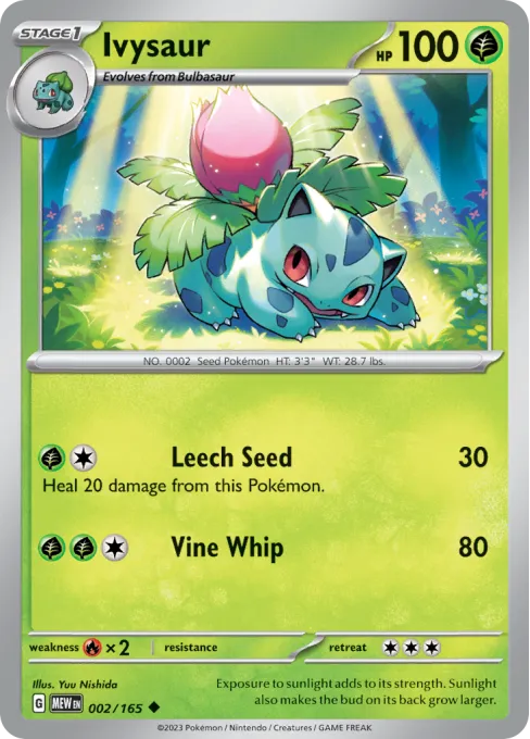 Ivysaur - Reverse Holo