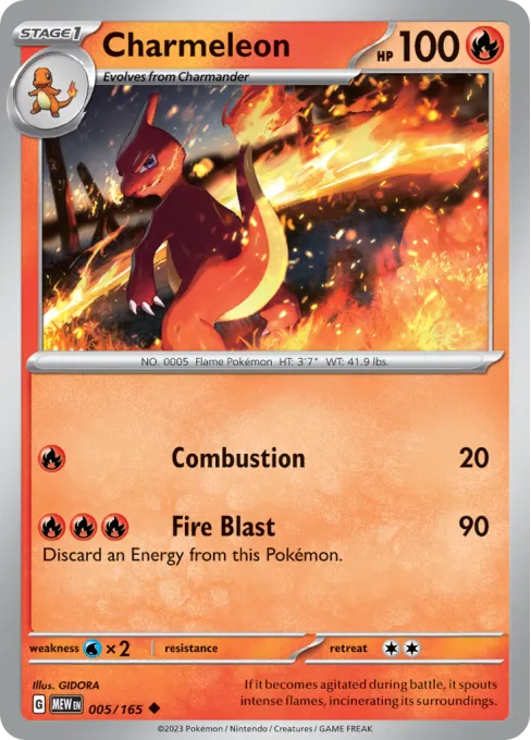 Charmeleon - Reverse Holo