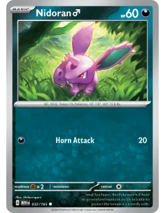 Nidoran ♂ - Reverse Holo