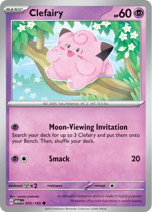 Clefairy - Reverse Holo