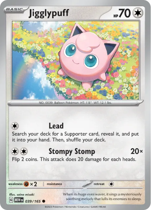 Jigglypuff - Reverse Holo