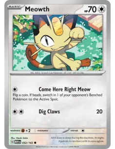 Meowth - Reverse Holo