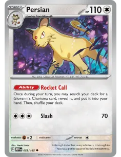 Persian - Reverse Holo