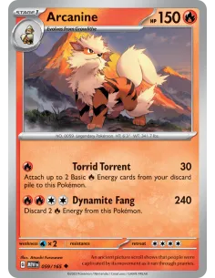 Arcanine - Reverse Holo