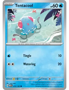 Tentacool - Reverse Holo