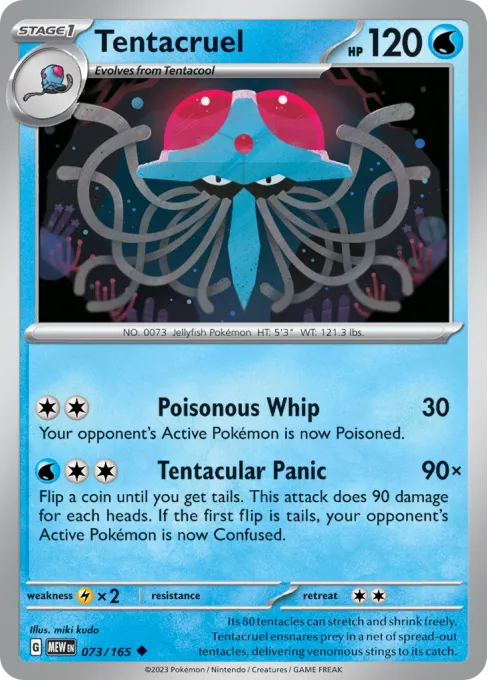 Tentacruel - Reverse Holo