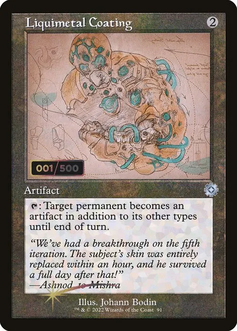 Liquimetal Coating - Foil