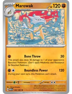 Marowak - Reverse Holo
