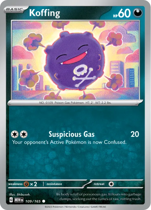 Koffing - Reverse Holo