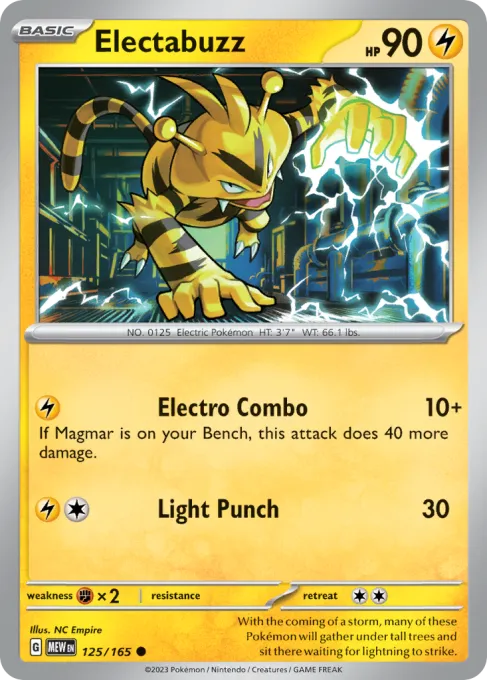 Electabuzz - Reverse Holo