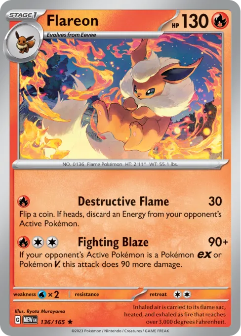 Flareon - Reverse Holo