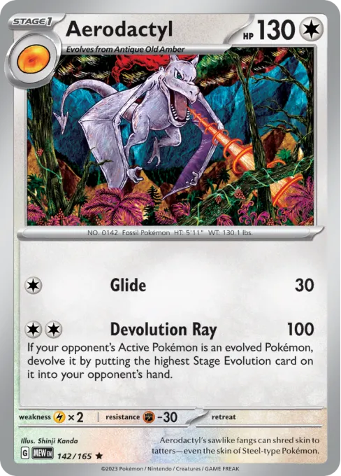 Aerodactyl - Reverse Holo