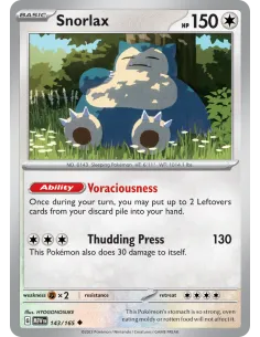 Snorlax - Reverse Holo