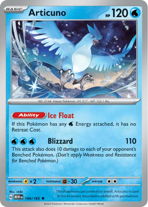 Articuno - Reverse Holo