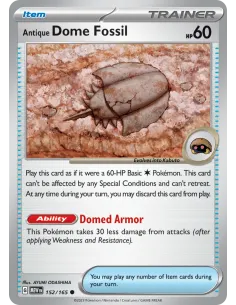 Antique Dome Fossil - Reverse Holo