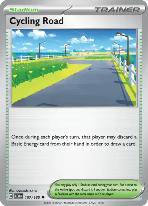 Cycling Road - Reverse Holo