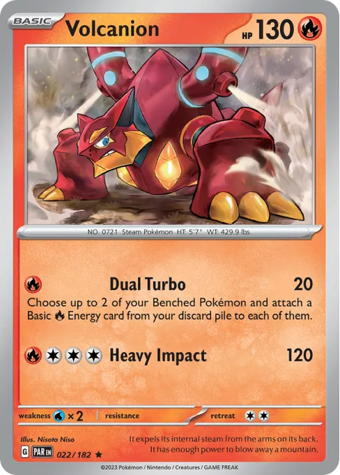 Volcanion - Reverse Holo
