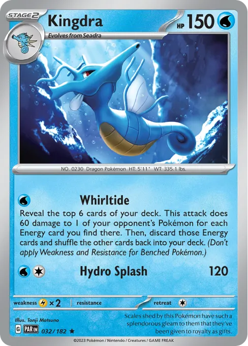 Kingdra - Reverse Holo