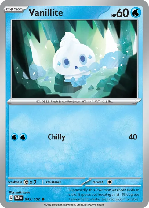 Vanillite - Reverse Holo