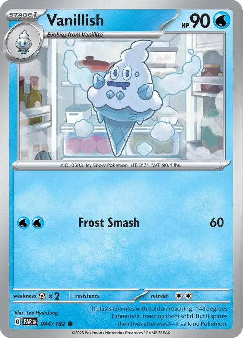 Vanillish - Reverse Holo